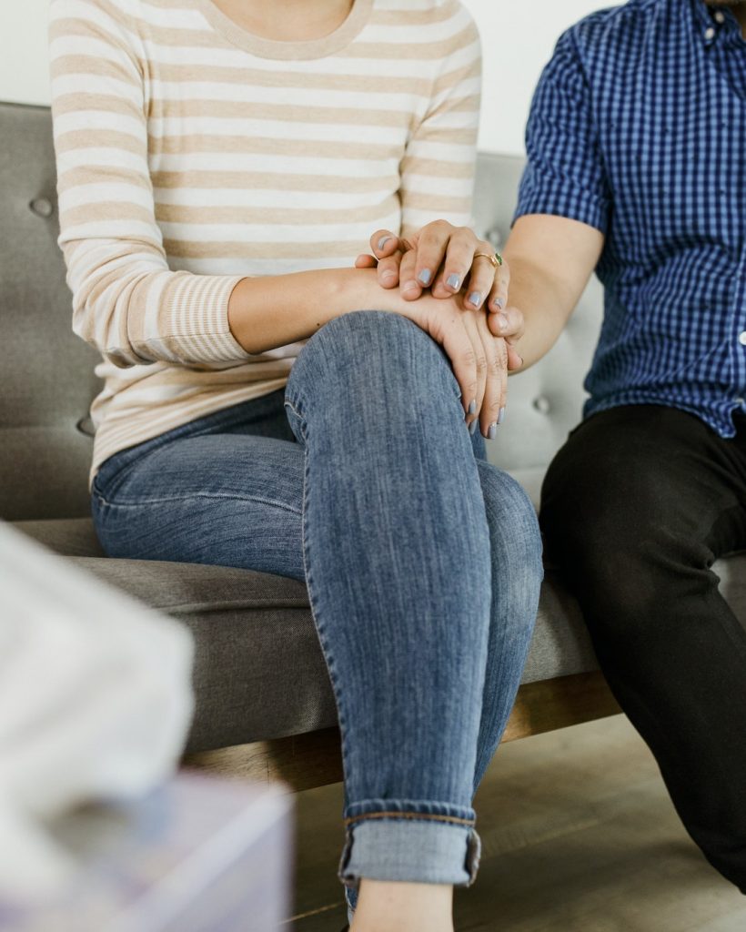 Couple in therapy